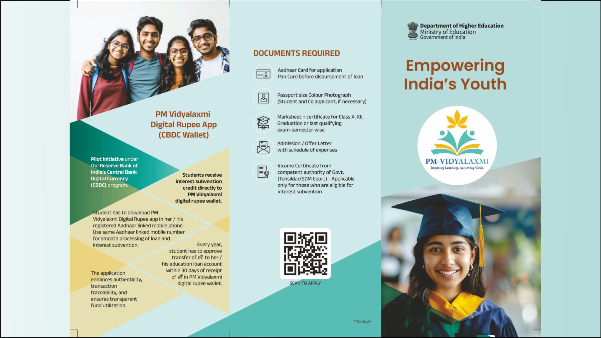 PM Vidya Lakshmi Scheme for Education Loan - Dr. Bapuji Salunkhe ...